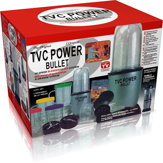 TVC Power Bullet Blender 21 pcs Set
