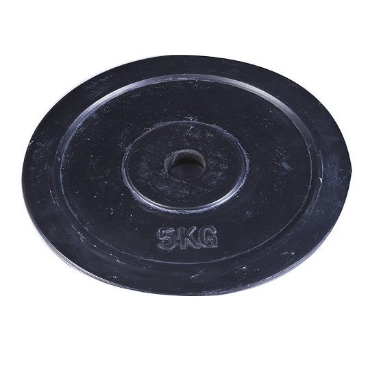 Dumbbell Plate 5 kg - Black