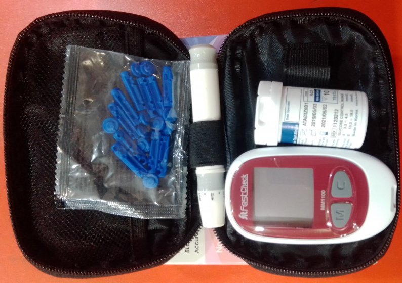 Fast Check Digital Blood Glucose Monitor 