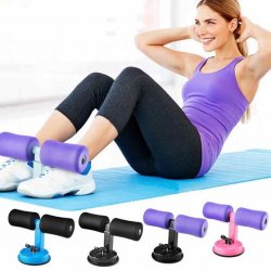 Self-Suction Sit Up Bars Situp Assist Bar Stand Gym Workout Fitness Equipment 1